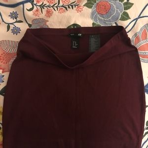 H&M XS Mini Cotton Skirt